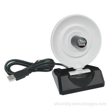 USB WiFi LAN Adapters, Wireless Directional, 150m/8dBi Dish Antenna
